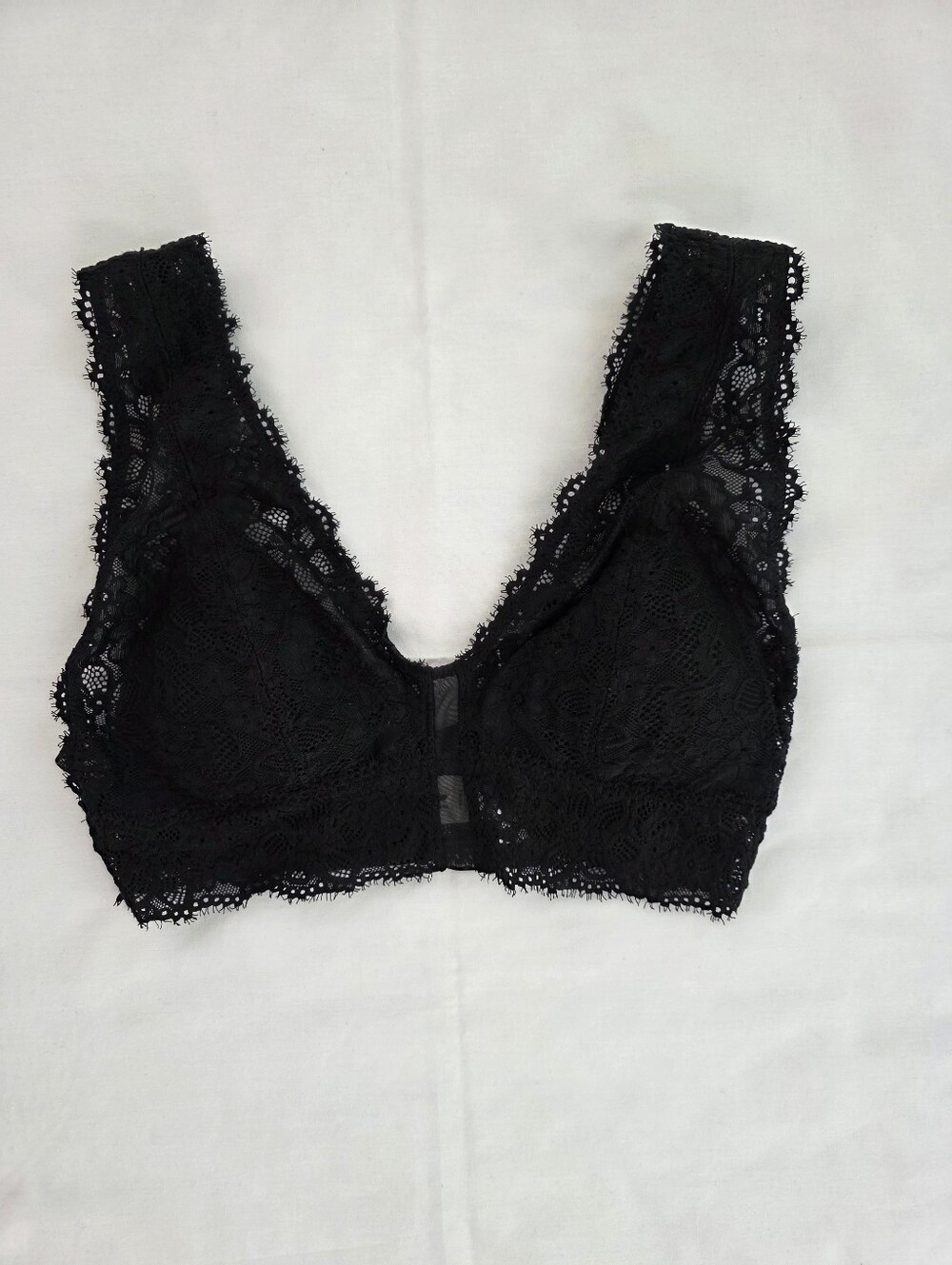 aerie Black Lace Bralette
